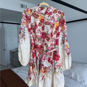 Zimmermann linen wonderland dress